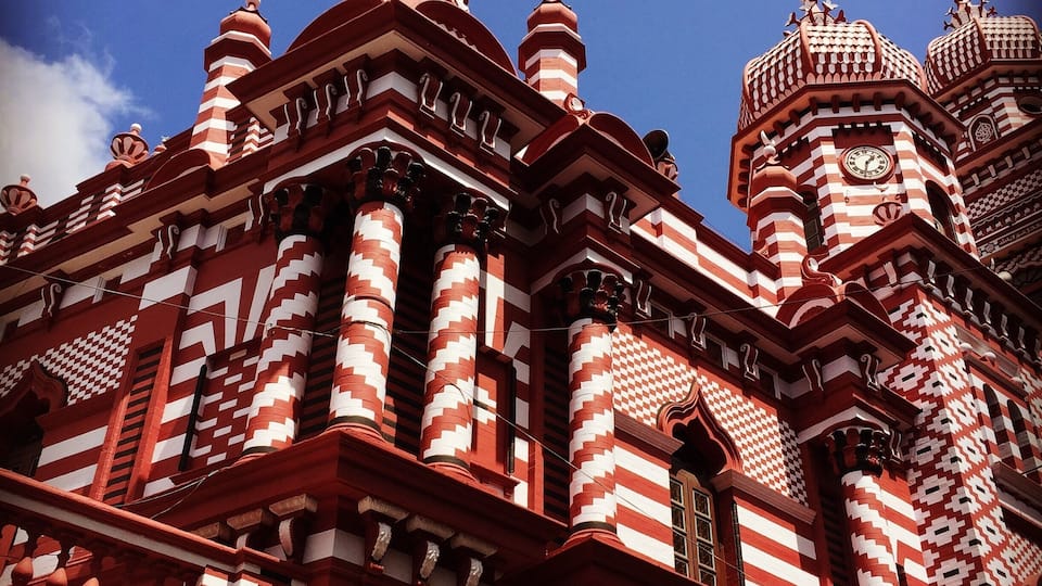 The Red Mosque. #srilanka