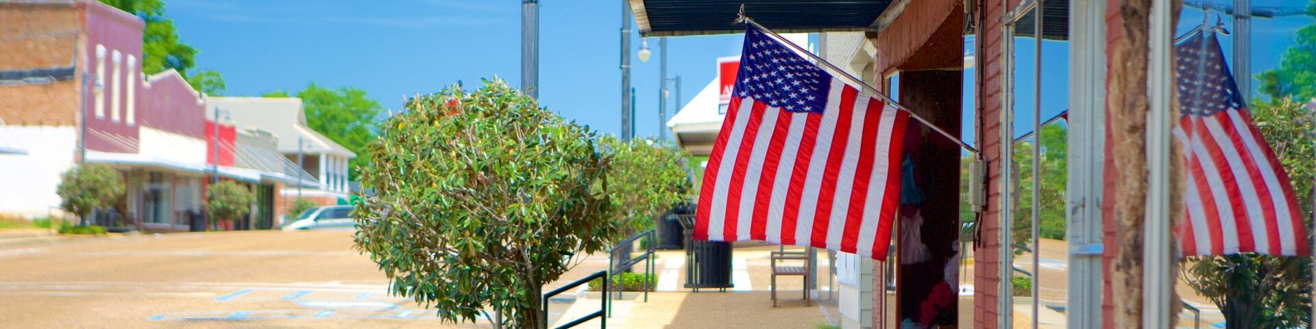 Magee showing a small town or village