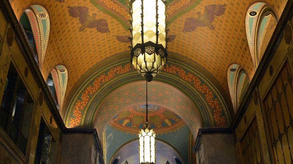Fisher Building Ceiling