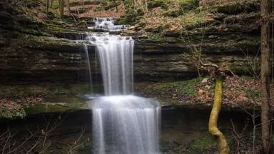 Nice little waterfall in Middle Tennessee