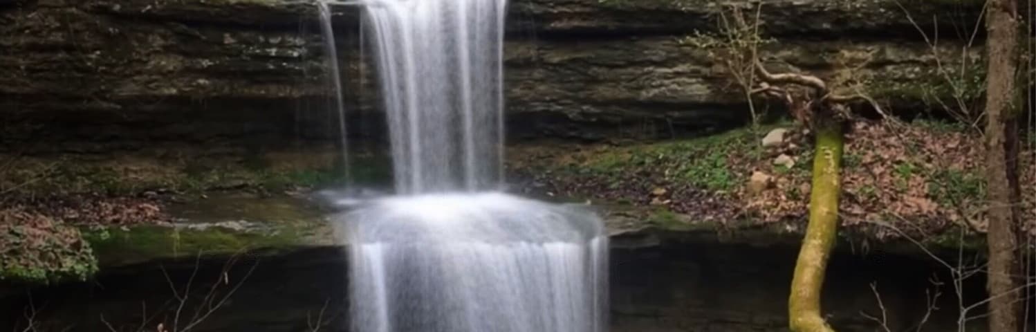 Nice little waterfall in Middle Tennessee