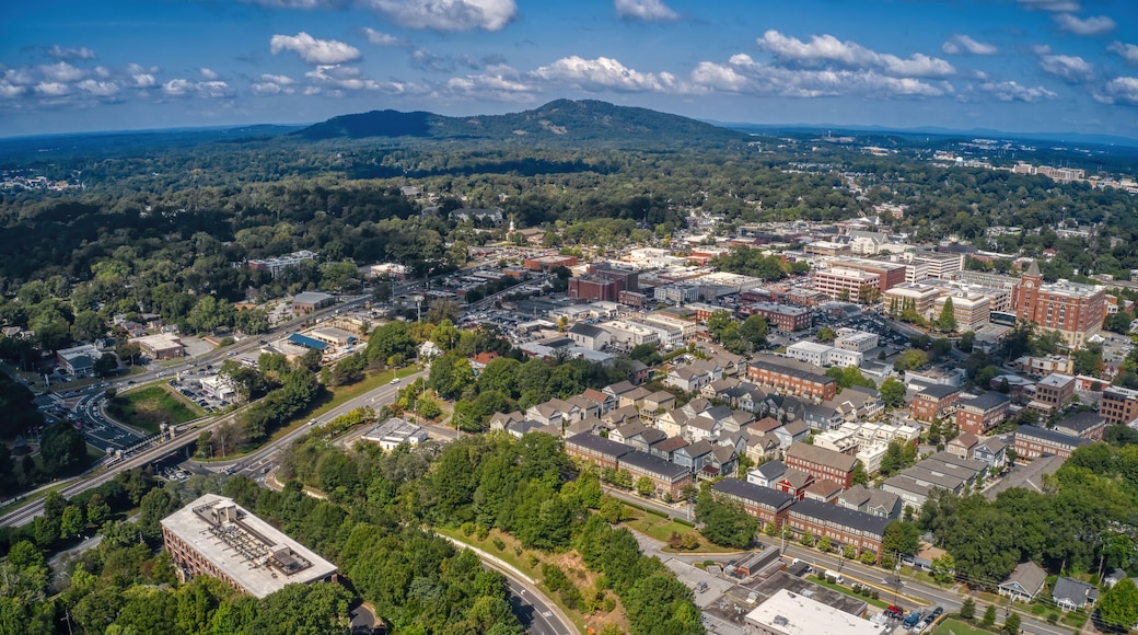Aerial View of the Atlanta Suburb of Marietta, Georgia