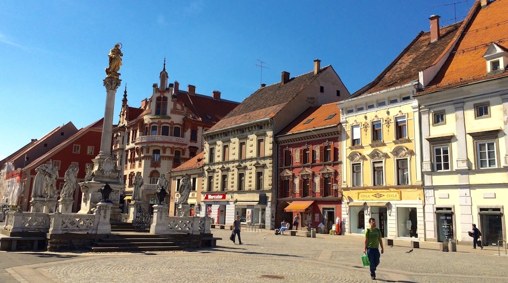 Main square, Maribor, Slovenia #colorful #lovemytown