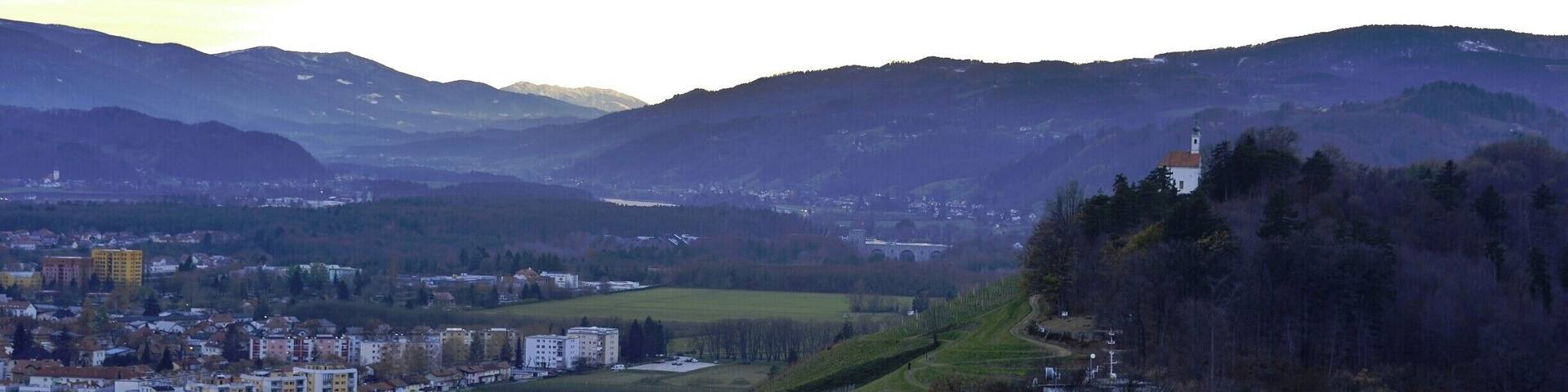 Pogled iz piramide ...
#Maribor #Slovenia #Piramida #Viewpoint #Sunset