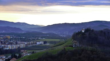 Pogled iz piramide ...
#Maribor #Slovenia #Piramida #Viewpoint #Sunset