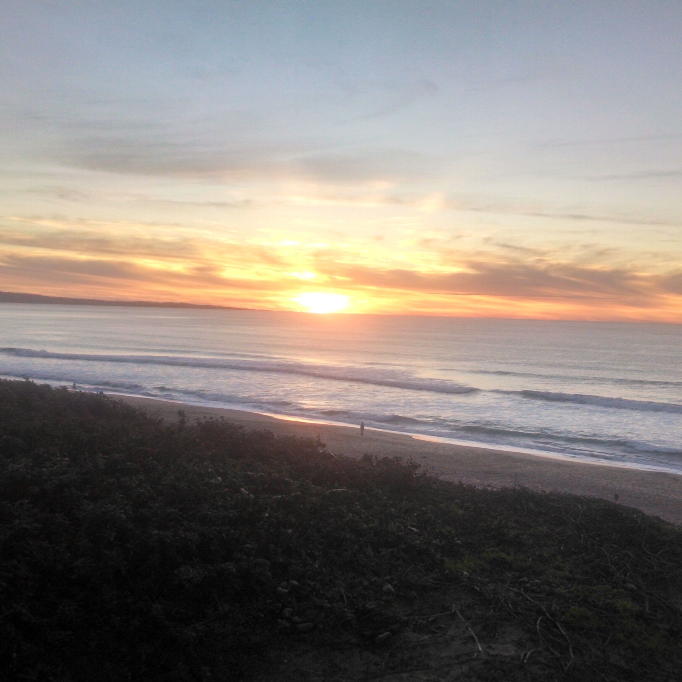 There isn't much I enjoy more than sitting on the #beach watching the sun set over the ocean.