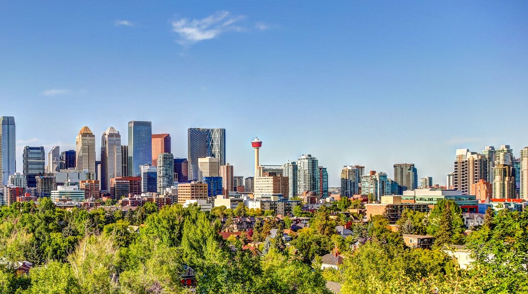 Calgary Alberta Panoramic Skyline Summer 2019