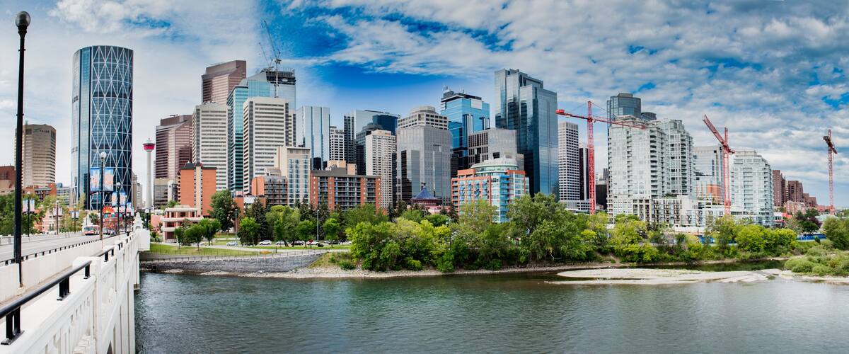 Calgary Alberta Cityscape