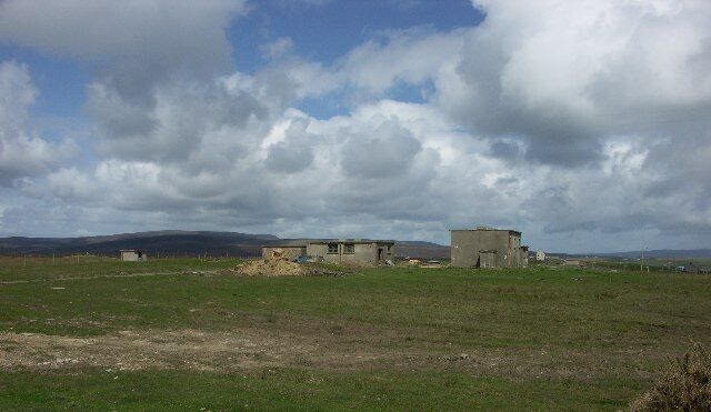 Gallow Tuag WWII Royal Navy Wireless Station on South Walls, Orkney Islands