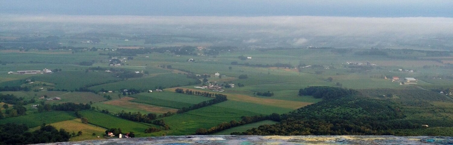 Although this place is known for its graffiti and college parties, the view is worth the trip.