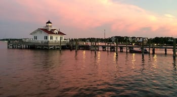 Shot while on a ghost / history walk in downtown Manteo, NC. Beautiful!