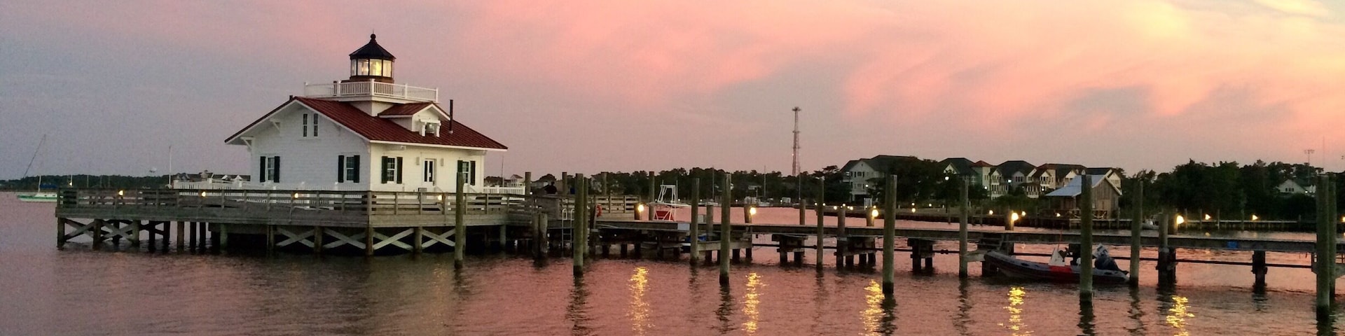 Shot while on a ghost / history walk in downtown Manteo, NC. Beautiful!