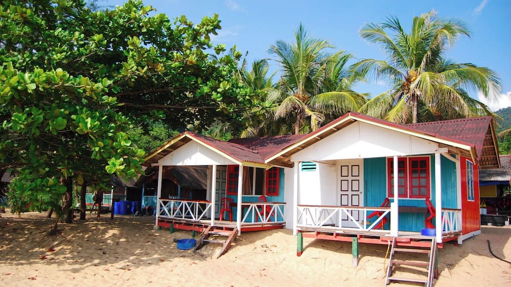 At the southern end of the Juara bay sits an outdoor education camp for kids called Little Planet. It is private property but the adorable bungalows that sit right on the beach make for great photos! The beach is not private as there are multiple cottages along it available to rent. A gorgeous place with incredible, quiet serenity all around you.