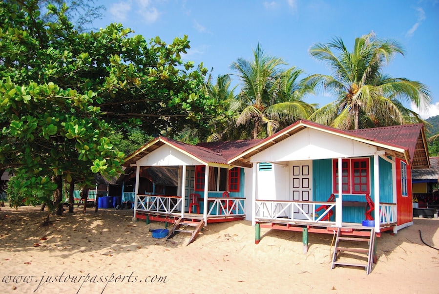 At the southern end of the Juara bay sits an outdoor education camp for kids called Little Planet. It is private property but the adorable bungalows that sit right on the beach make for great photos! The beach is not private as there are multiple cottages along it available to rent. A gorgeous place with incredible, quiet serenity all around you.