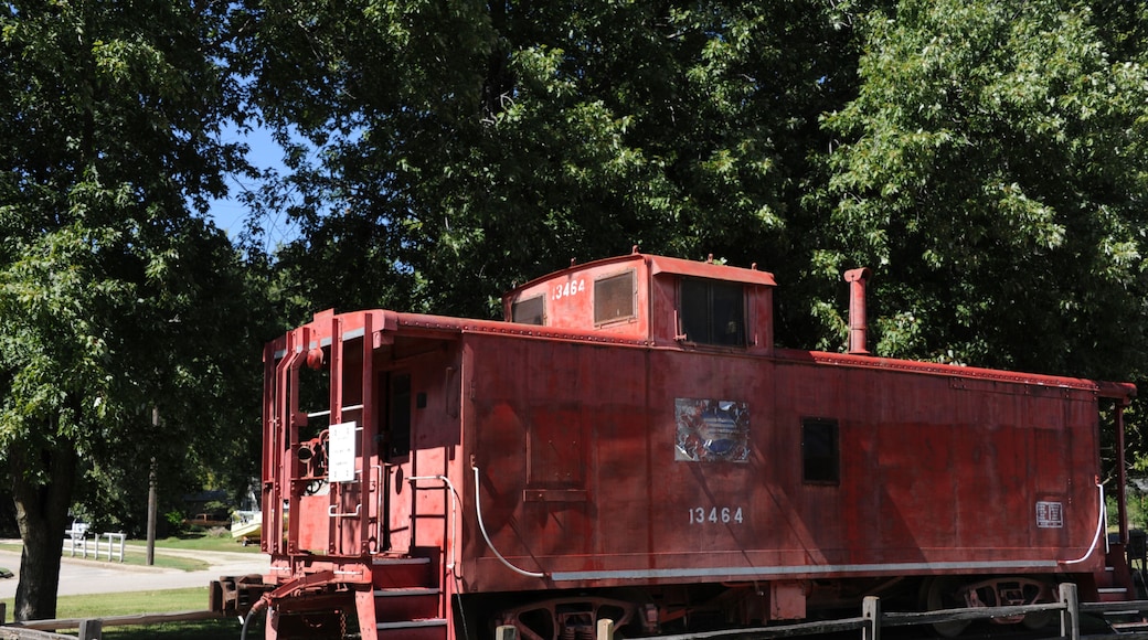 Caboose for the Missouri Kansas and Texas Railroad