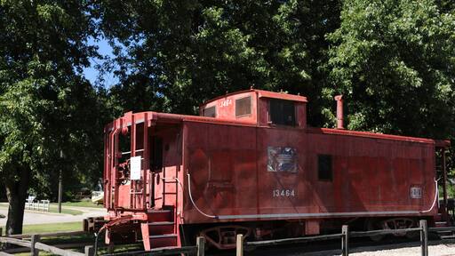 Caboose for the Missouri Kansas and Texas Railroad