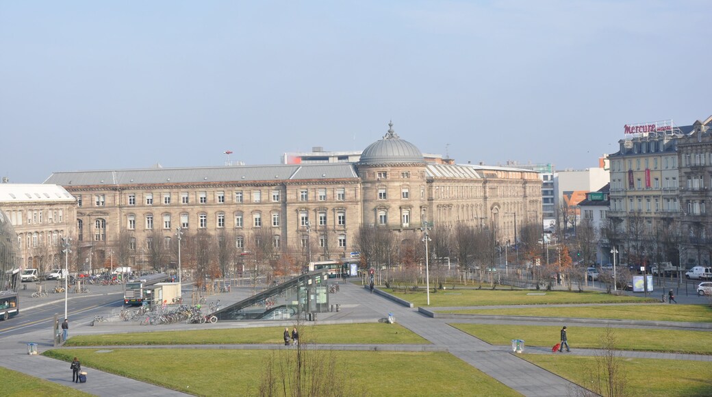 Place de la Gare, Strasbourg, Alsace, France