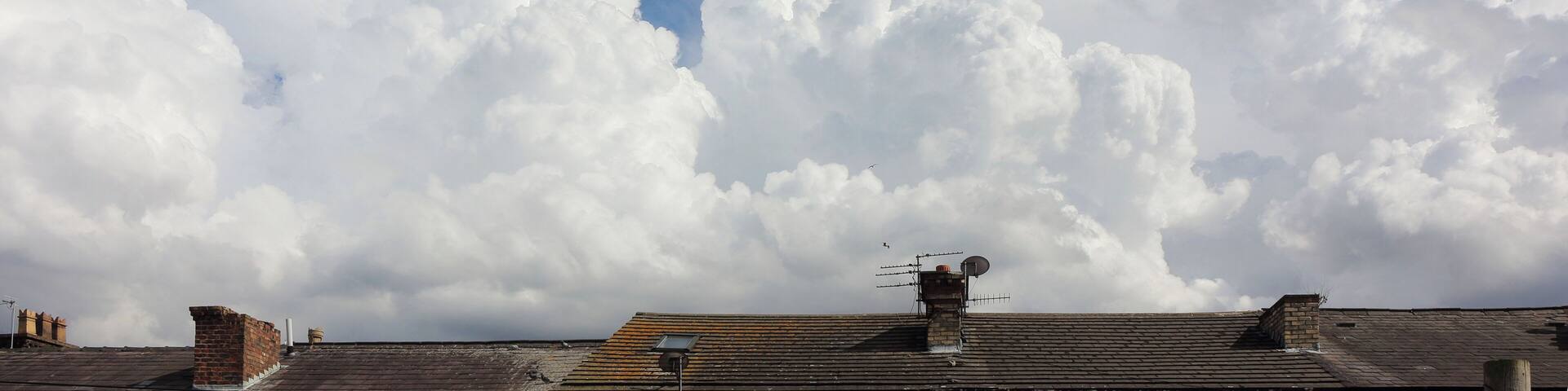 Clouds viewed from Peel Street, Liverpool