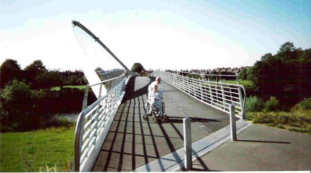 Millennium bridge, Fulford A new footbridge over the Ouse