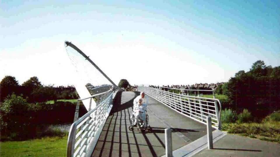 Millennium bridge, Fulford A new footbridge over the Ouse