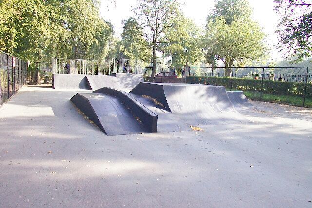 Riverside Skatepark York. Riverside Skatepark next to the river Ouse in York