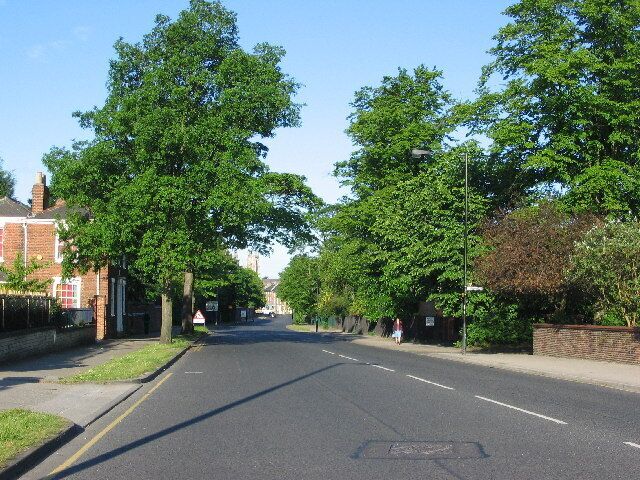 View down Heworth Green towards York