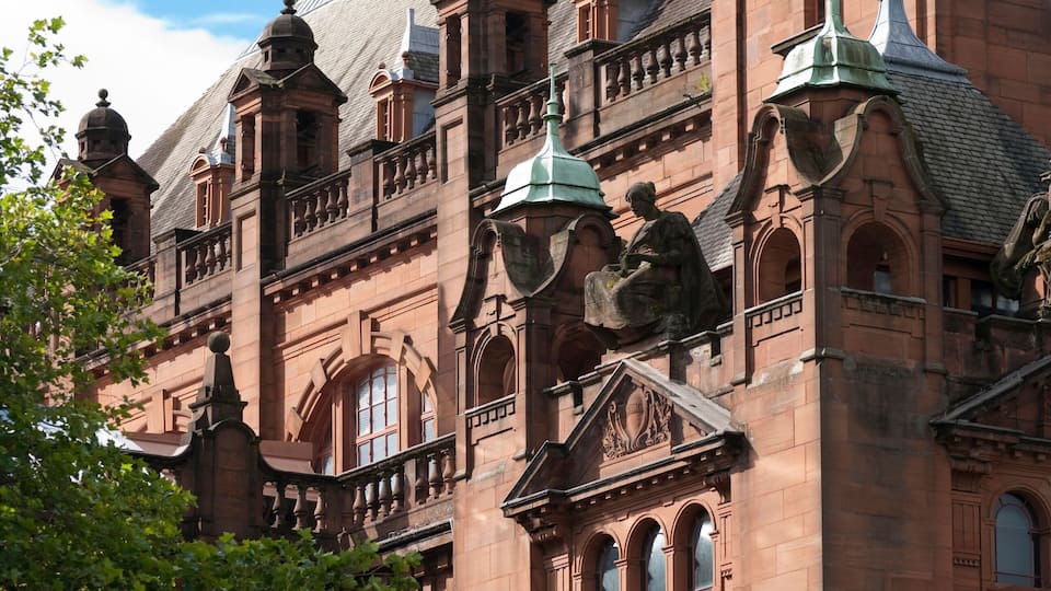 Glasgow, Scotland, 8th September 2013, The Kelvingrove Art Gallery and Museum near Kelvingrove Park, Argyle Street
