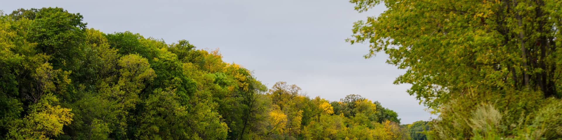 Assiniboine River in Autumn, Winnipeg