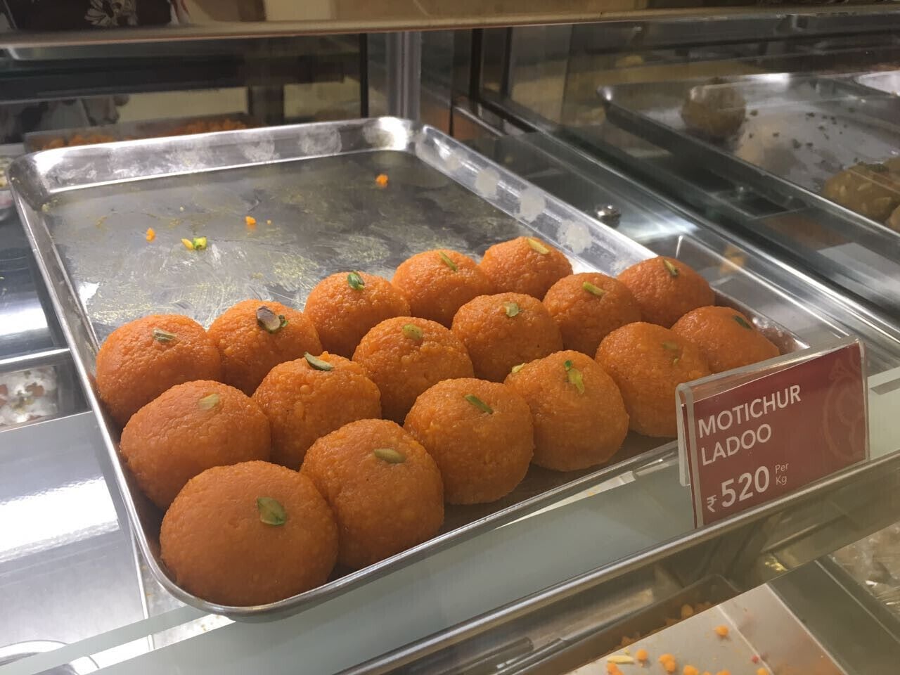 I love their Dahi Bhalla and Kaju Katli as well. The laddus ooze out heavenly aroma. #sweetspot