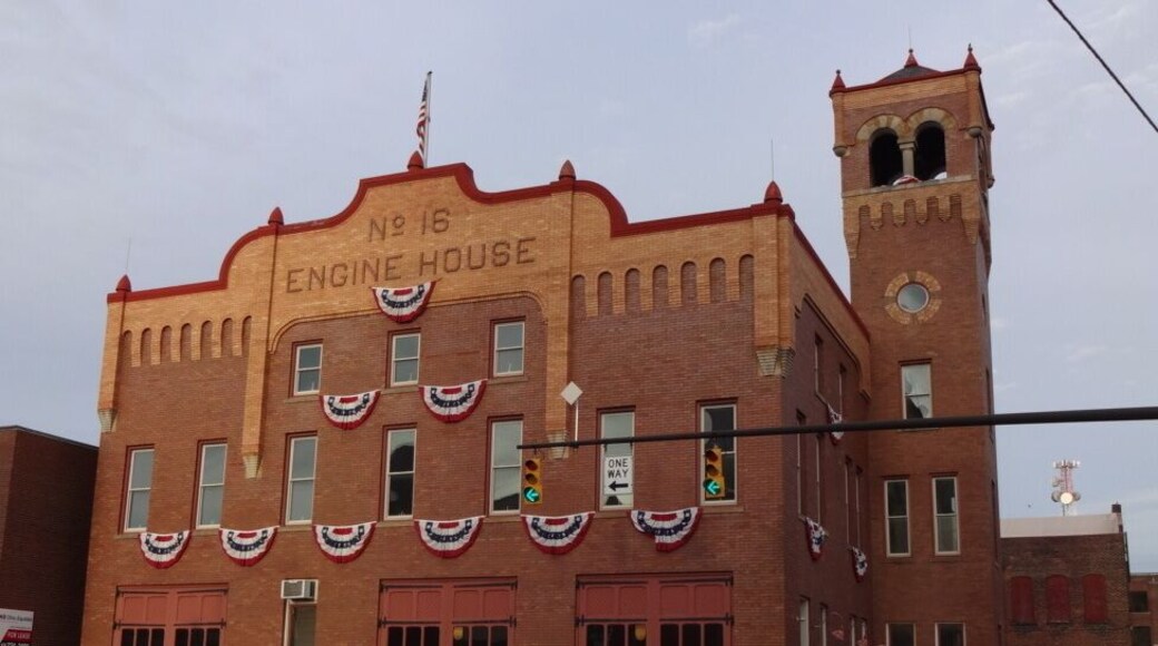 Columbus' Engine House No. 16, built in 1903, operated as a city ladder company between 1908 and 1981. The building is now home to the Central Ohio Fire Museum and is on the National Register of Historic Places.
Oh, it is also supposedly haunted by the snorting of ghostly horses. The ghosts of horses once stabled there to pull the fire wagons.
#architecture
