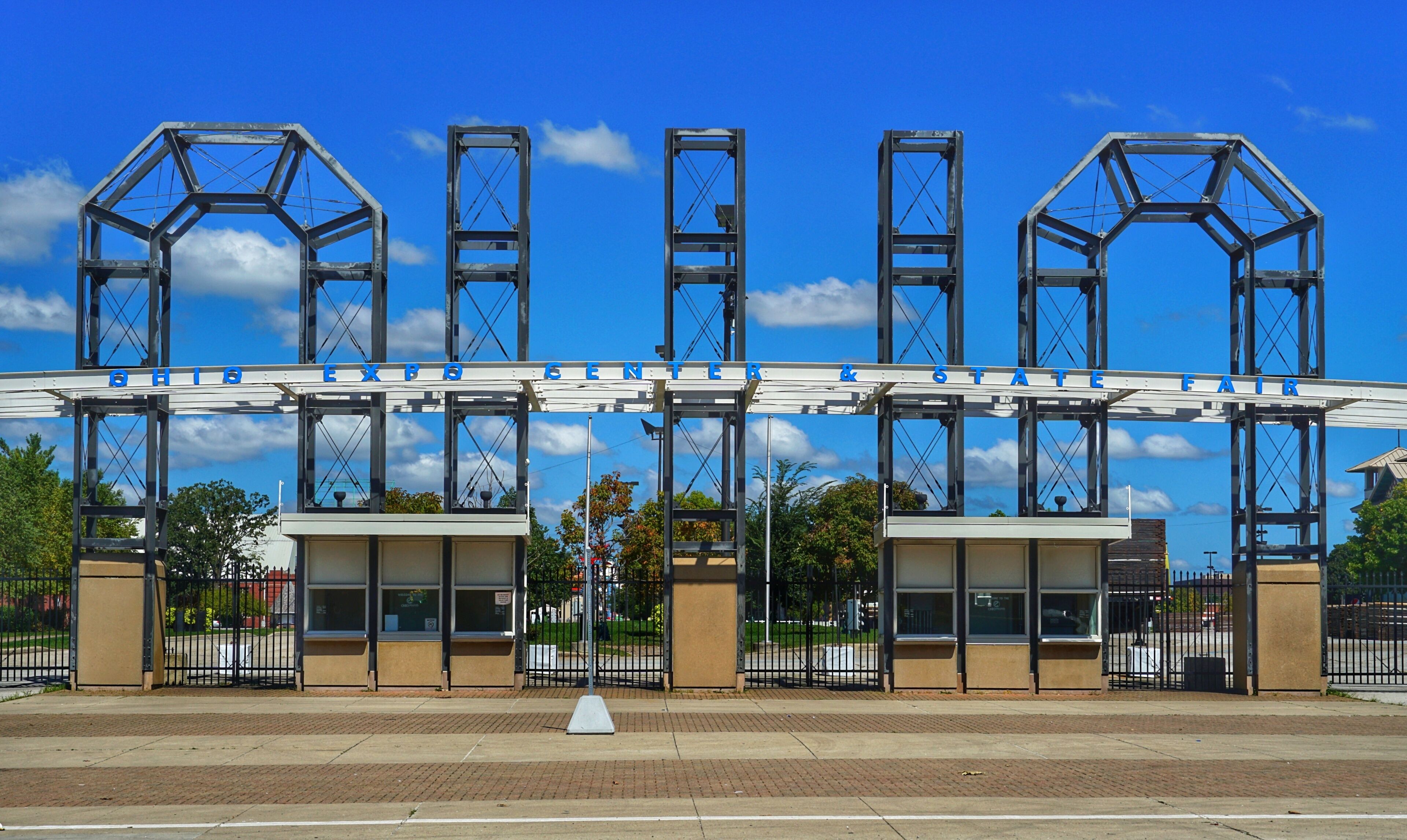 The 17th Street entrance to.the fairgrounds