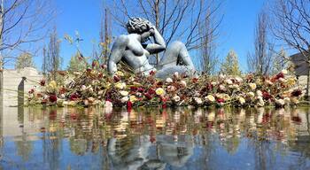Aristide Maillol’s, The Mountain floating on a raft of roses.
