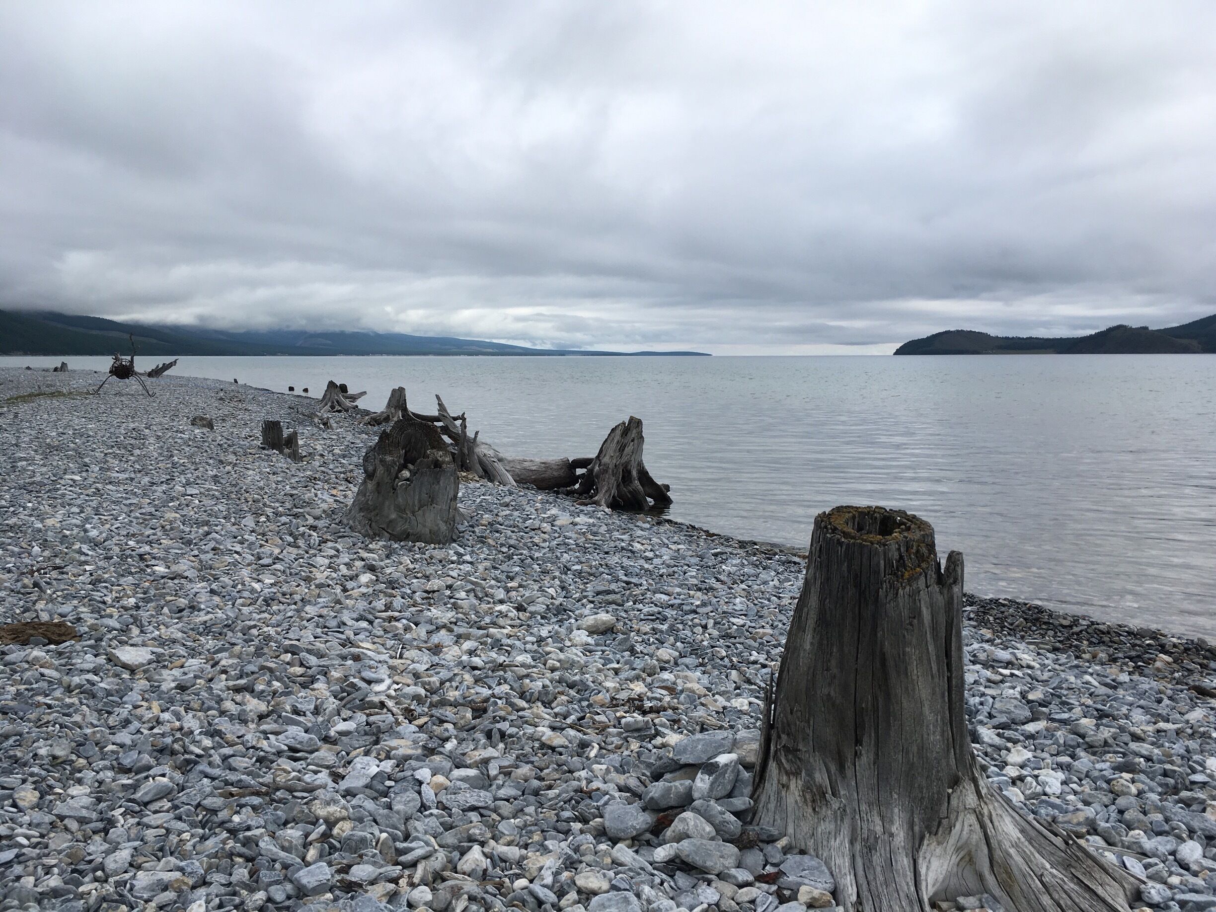 Lake Khovsgol is a pristine lake in the far north of Mongolia. The winds sure do blow cold up there even in summer. The road trip to get there is part of the appeal.