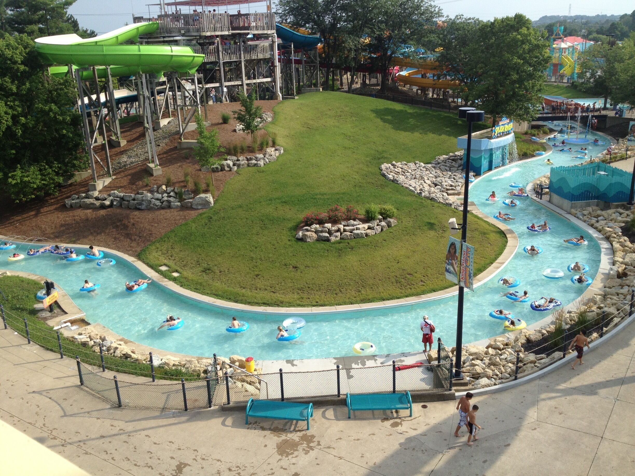 I snapped this from the tops great water park 