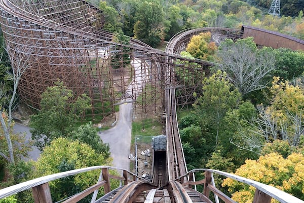 The Beast-
The Worlds Longest Wooden Rollercoaster for over 35 years.