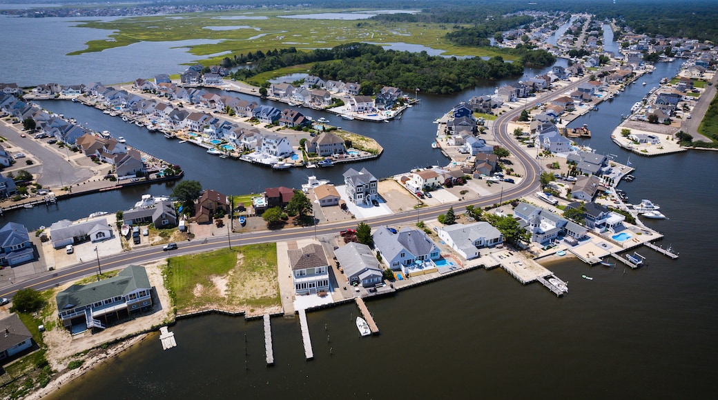 Aerial of Lanoka Harbor F Cove NJ