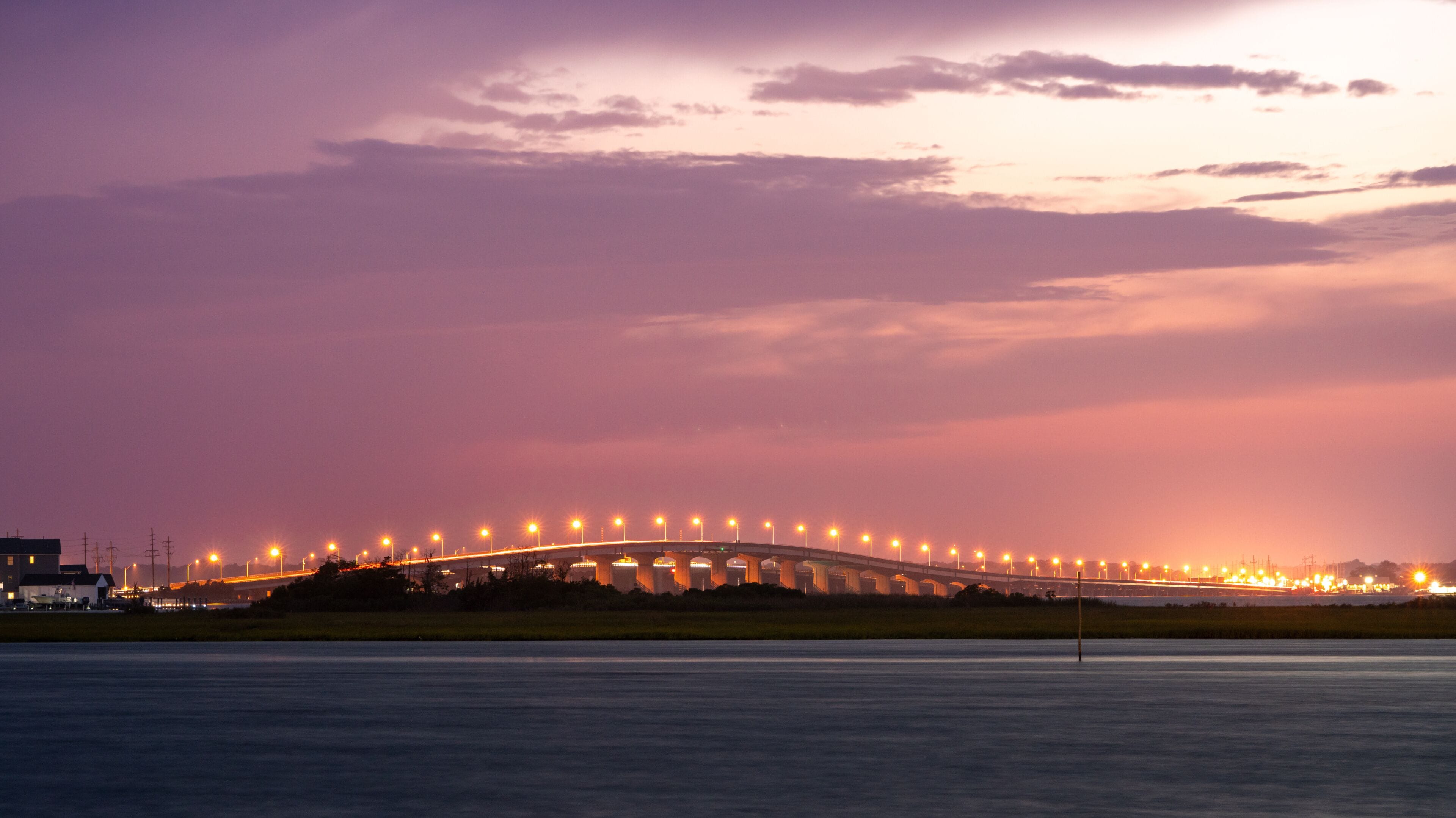 Thomas A. Mathis and J. Stanley Tunney Bridges. High quality photo