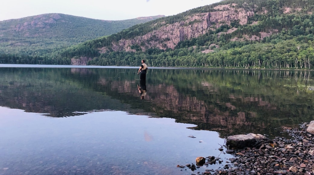 Catching fish at dusk! #adventure