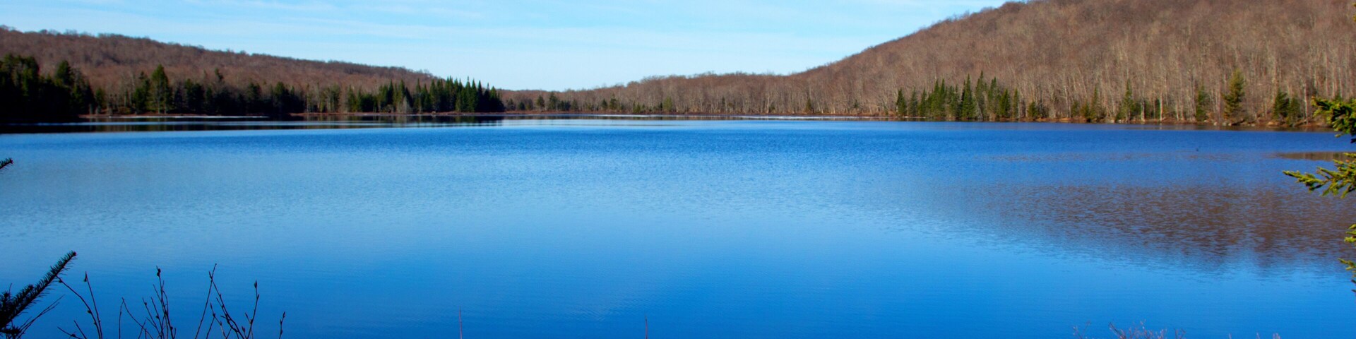 Chubb Pond in the Adirondack Mountains