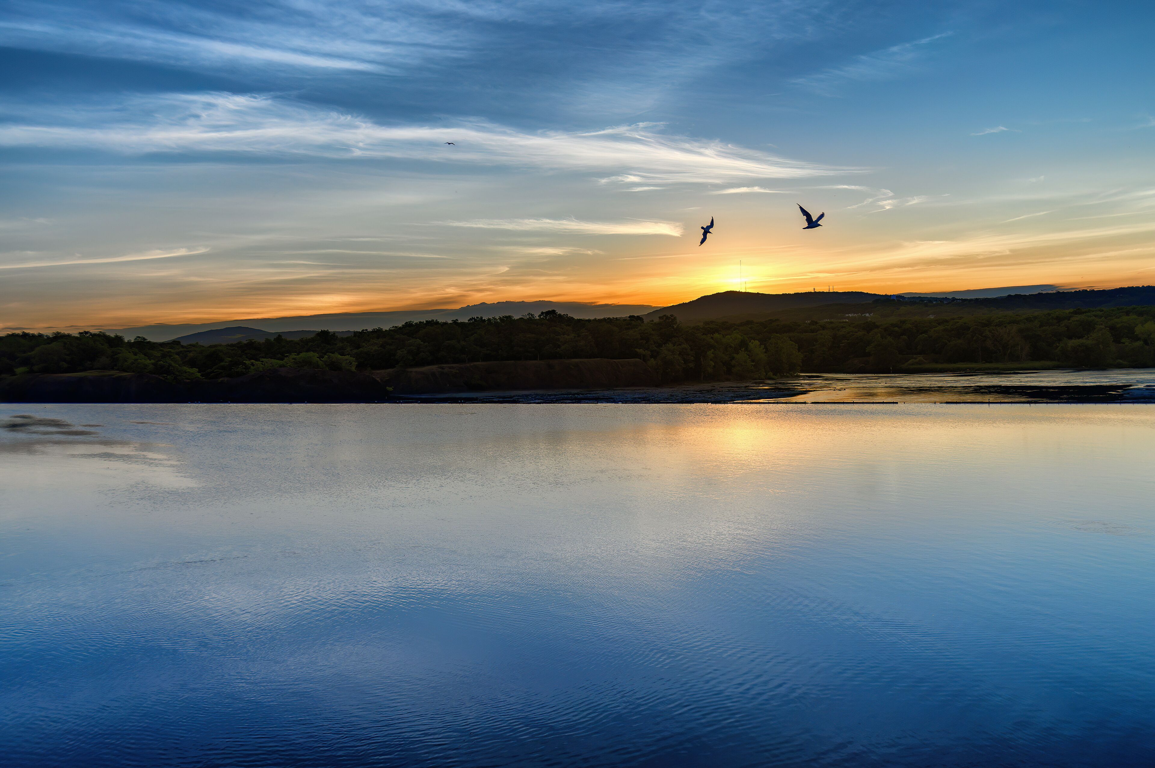 Sunrise in Cohoes NY