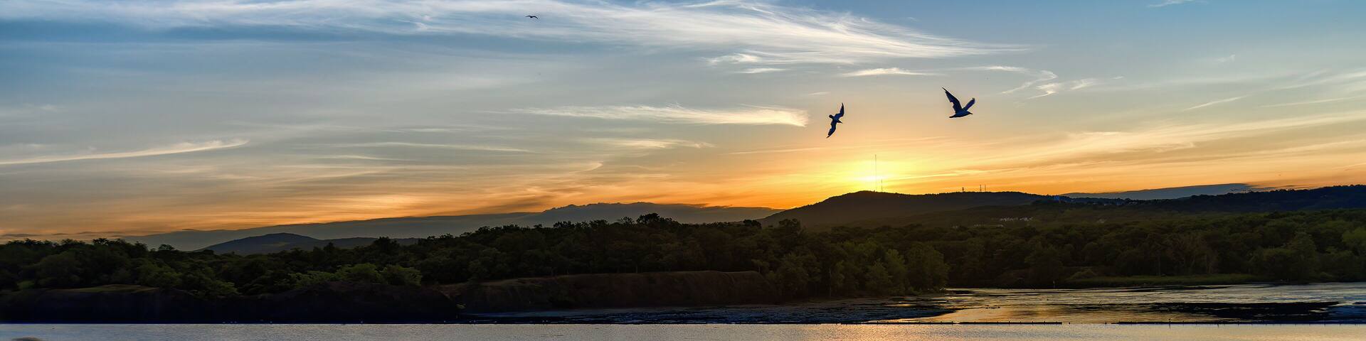 Sunrise in Cohoes NY