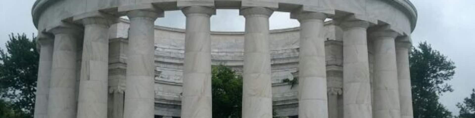 The Harding Memorial, the final resting place of the 29th president of the United States, (and one of eight Ohioans to become president) Warren G. Harding and first lady Florence Kling Harding.