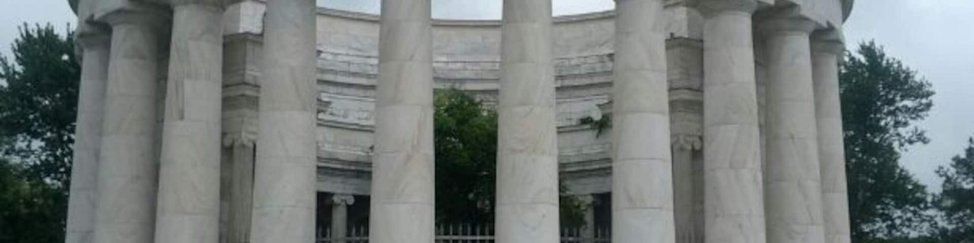 The Harding Memorial, the final resting place of the 29th president of the United States, (and one of eight Ohioans to become president) Warren G. Harding and first lady Florence Kling Harding.