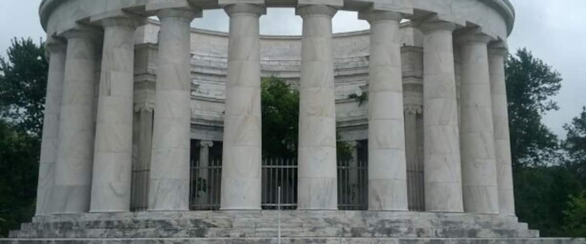 The Harding Memorial, the final resting place of the 29th president of the United States, (and one of eight Ohioans to become president) Warren G. Harding and first lady Florence Kling Harding.