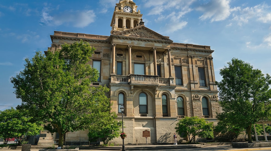 Marion County Courthouse in downtown Marion, Oh USA 2025