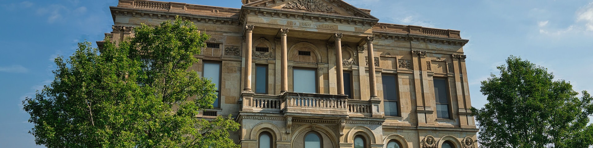 Marion County Courthouse in downtown Marion, Oh USA 2025