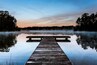Peaceful Dock at Sunrise
