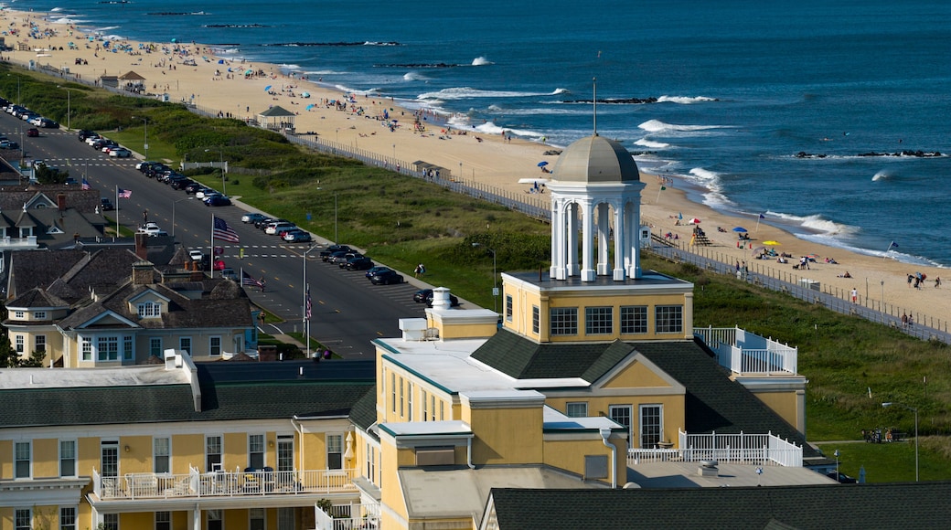 Spring Lake beach in New Jersey during summer