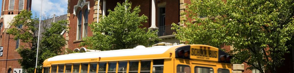 School bus in Medina