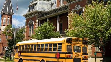 School bus in Medina